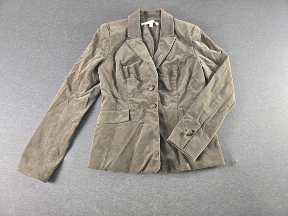 Nordstrom Jackets & Blazers - Nordstrom Collection Blazer Womens 6 Green Corduroy Two Button Tailored Jacket